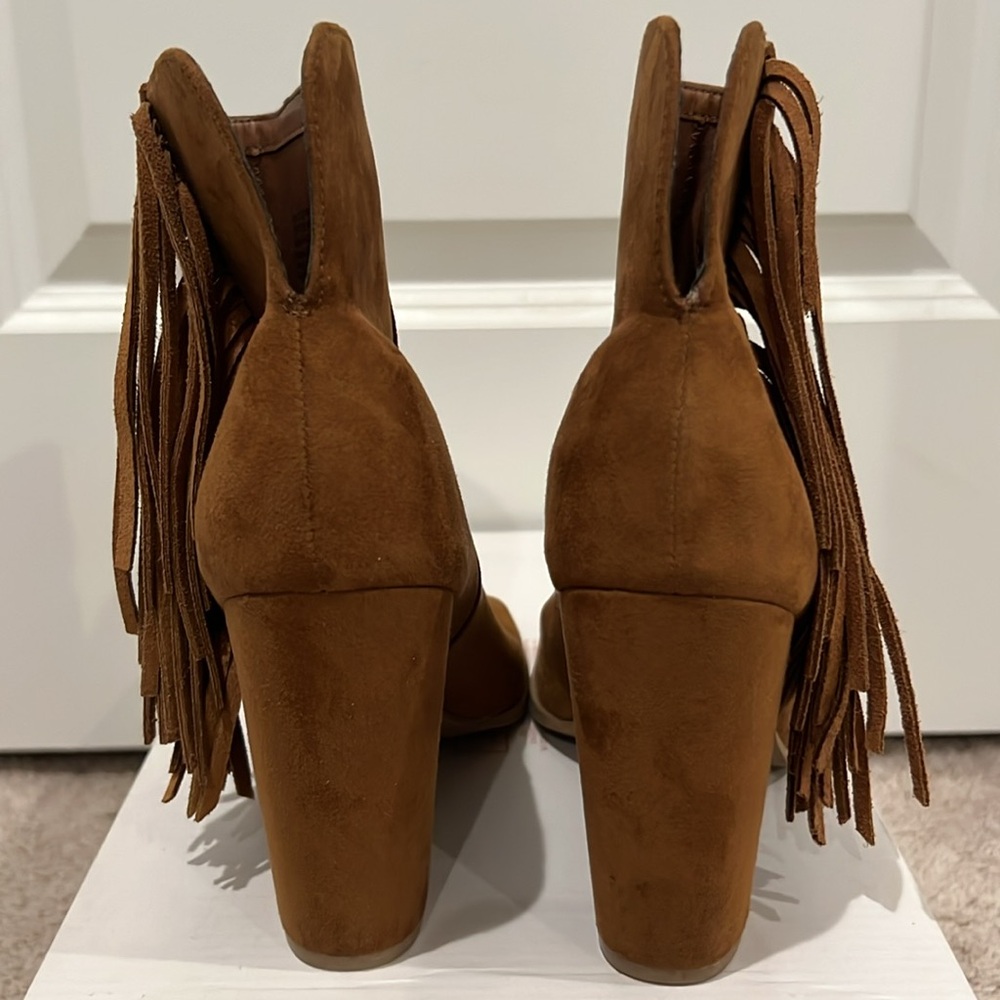 DV by Dolce Vita Lotus Style Fringe Booties - Picture 5 of 10